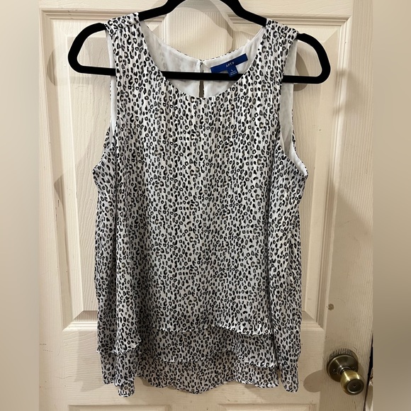 APT. 9 Animal Print Dress Tank Top - Picture 1 of 8